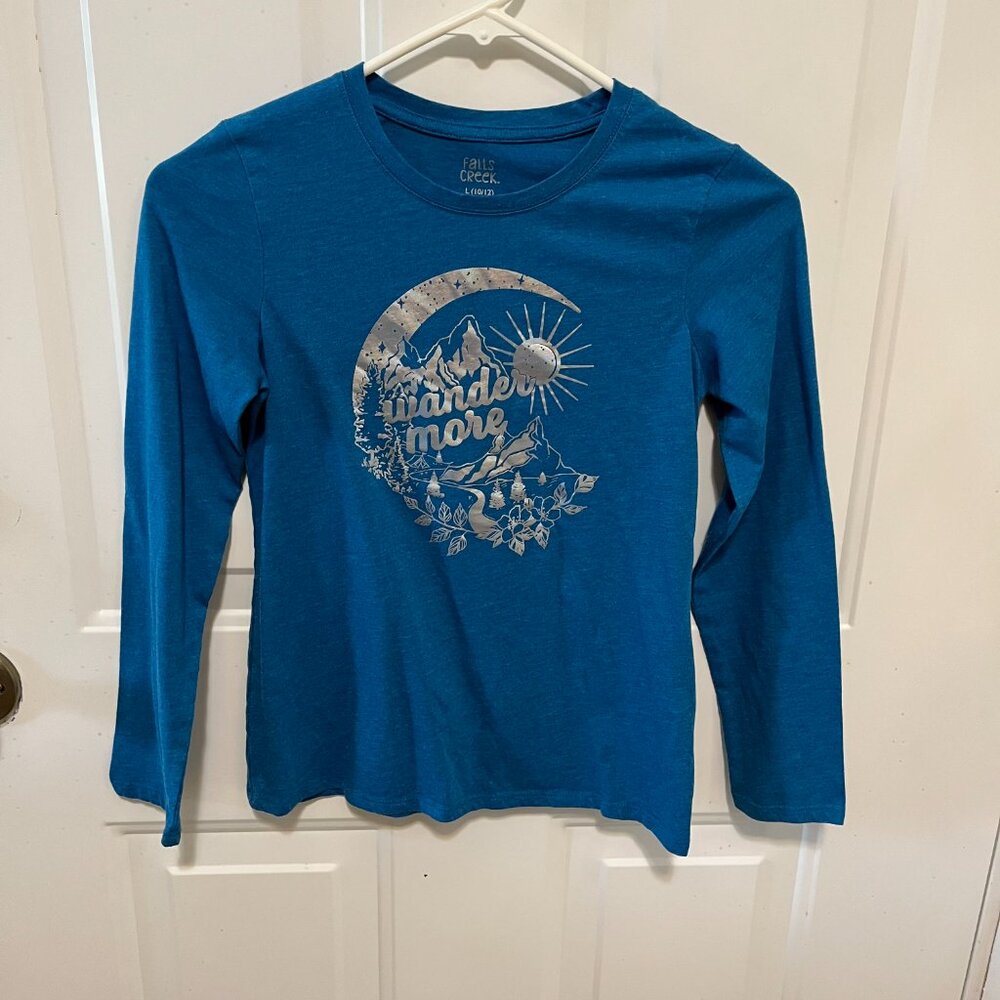 Falls Creek - Long Sleeve Tee - Girls 10/12 - MUST BE BUNDLED, MARKED DOWN